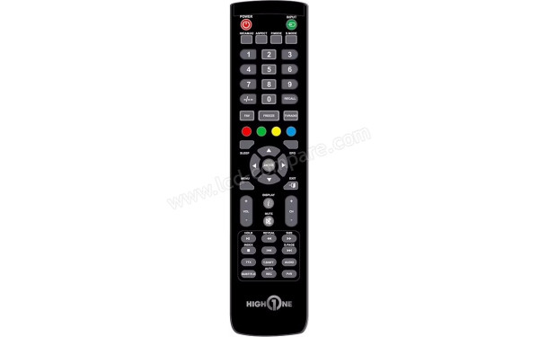 HIGH ONE HI3221HD-MM - T&eacute;l&eacute;commande