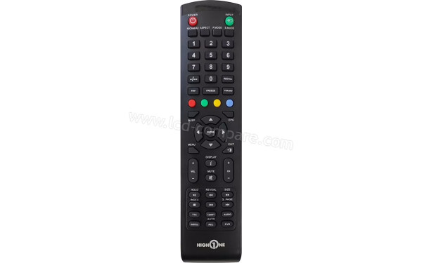 HIGH ONE HI3222HD-MM - T&eacute;l&eacute;commande