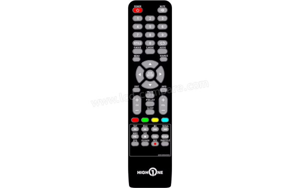 HIGH ONE HI4200FHD-MM - T&eacute;l&eacute;commande