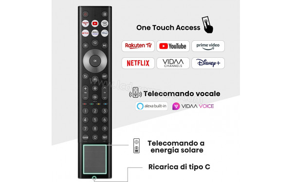 HISENSE 100E7NQ PRO - T&eacute;l&eacute;commande