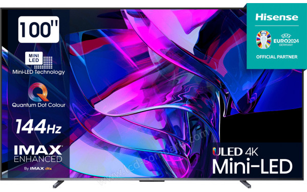 HISENSE 100U7KQ - Vue de face