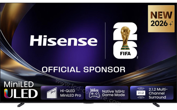 HISENSE 100U7S Pro - Vue de face