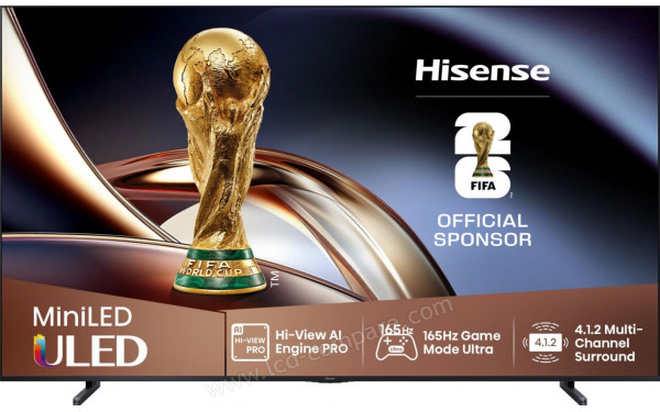 HISENSE 100U8Q - Vue de face