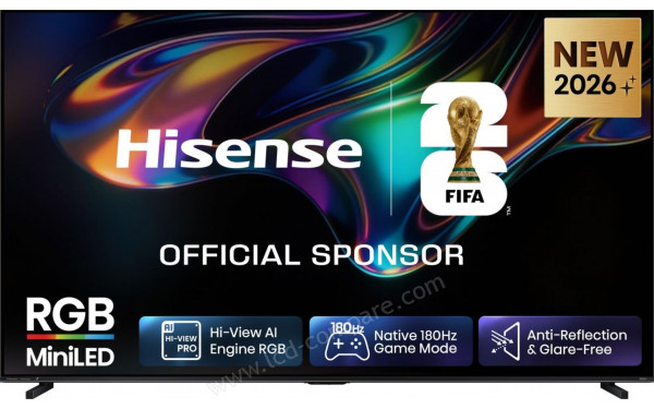 HISENSE 100UR8S - Vue de face