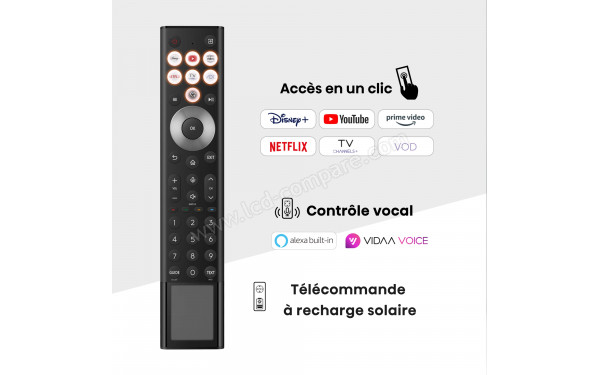 HISENSE 100UXQ - T&eacute;l&eacute;commande