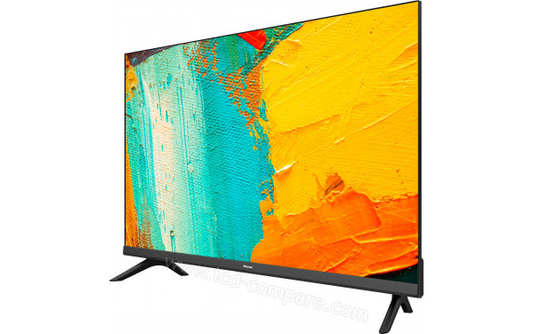 HISENSE 32A4BG - Vue 3/4 droite
