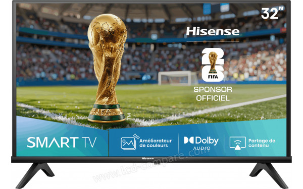 HISENSE 32A4Q - Vue de face
