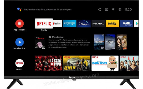HISENSE 32A5700FA - Vue de face