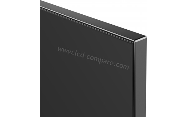 HISENSE 32A5750FA - Zoom sur le coin sup&eacute;rieur droit