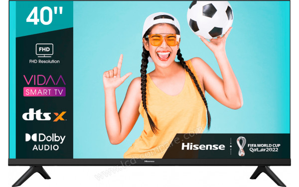 HISENSE 40A4BG - Vue de face