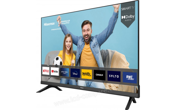 HISENSE 40A4HA - Vue 3/4 droite