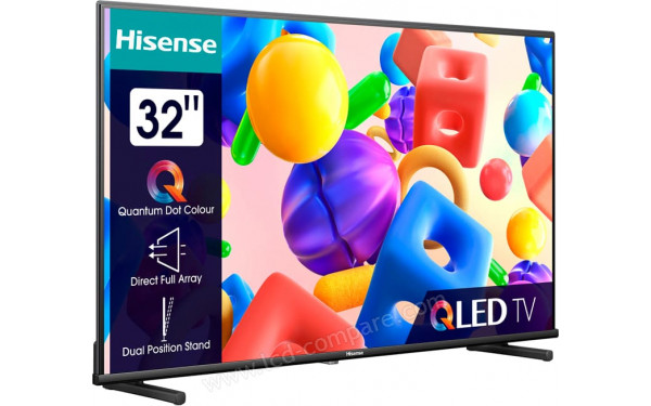 HISENSE 40A59KQ - Vue 3/4 gauche