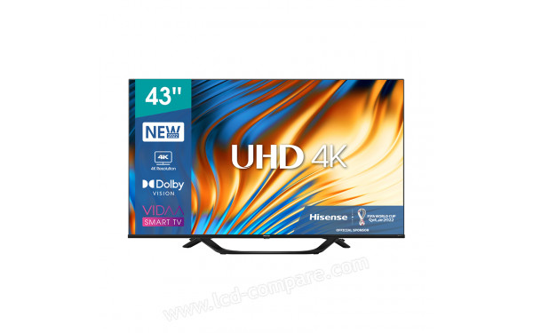 HISENSE 43A69H - Vue de face