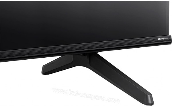 HISENSE 43A69K - Zoom sur la partie basse