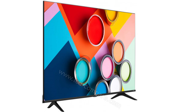 HISENSE 43A6G - Vue 3/4 gauche