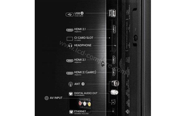 HISENSE 43E79NQ - Connectiques