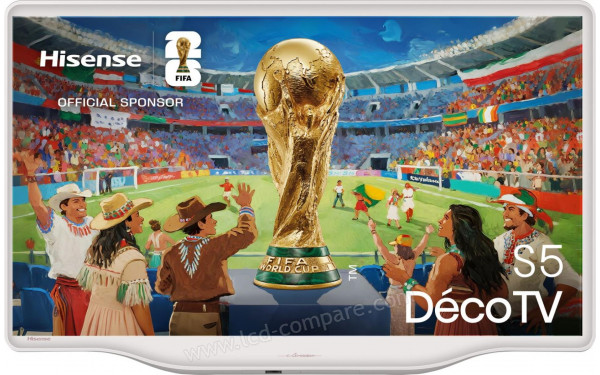 HISENSE 43S5Q - Vue de face