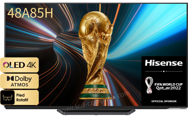 HISENSE 48A85H - Vue de face