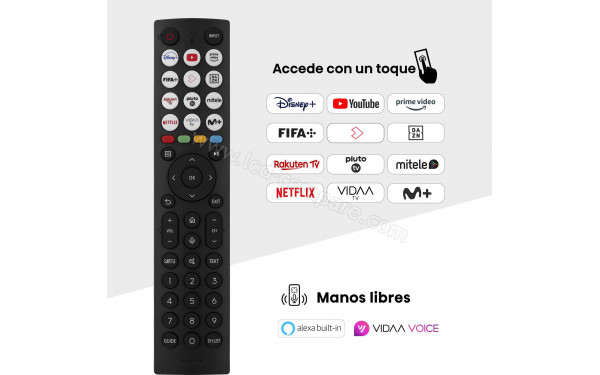 HISENSE 50A69N - T&eacute;l&eacute;commande