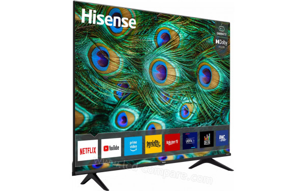 HISENSE 50A6CG - Vue 3/4 gauche