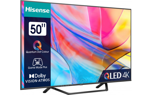 HISENSE 50A72KQ - Vue 3/4 gauche