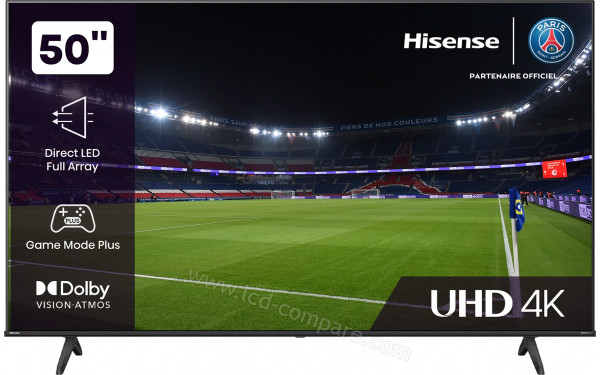 HISENSE 50E6NT - Vue de face