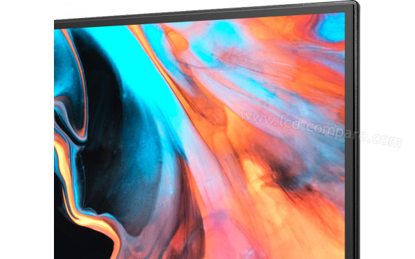 HISENSE 50E79HQ - Zoom sur le coin sup&eacute;rieur droit