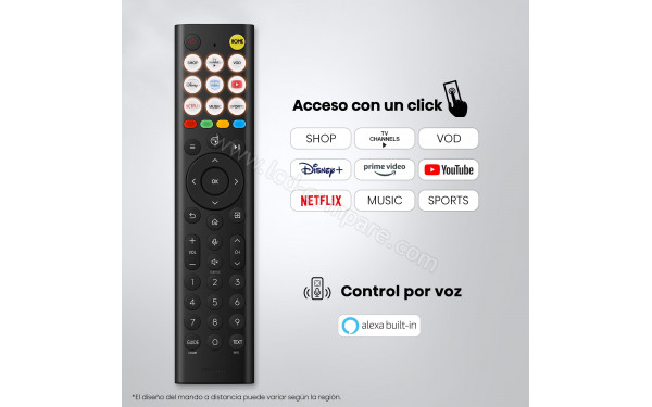 HISENSE 50E79S - T&eacute;l&eacute;commande