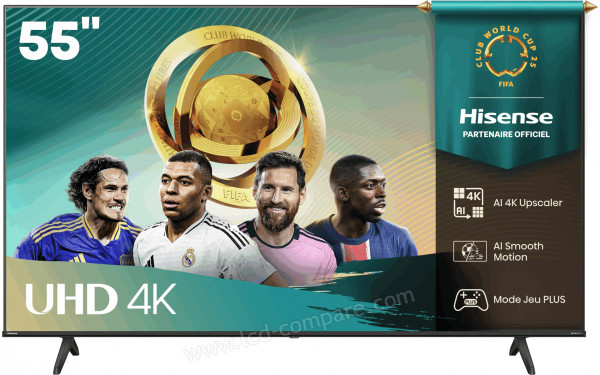 HISENSE 55A69Q - Vue de face