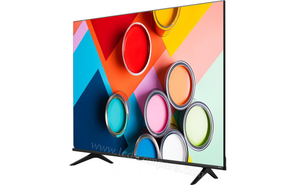 HISENSE 55A6G - Vue 3/4 droite