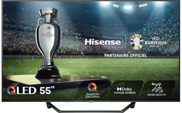 HISENSE 55A7NQ - Vue de face
