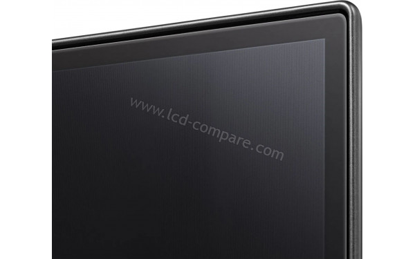 HISENSE 55A85H - Zoom sur le coin sup&eacute;rieur droit