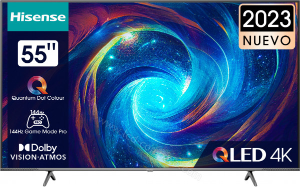 HISENSE 55E7KQ PRO - Vue de face