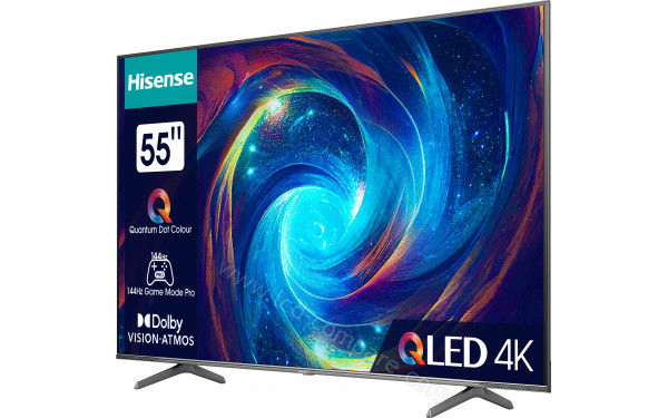 HISENSE 55E7KQ PRO - Vue 3/4 droite