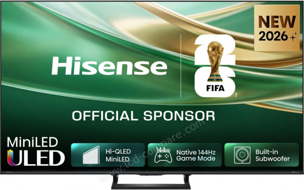 HISENSE 55E8S - Vue de face