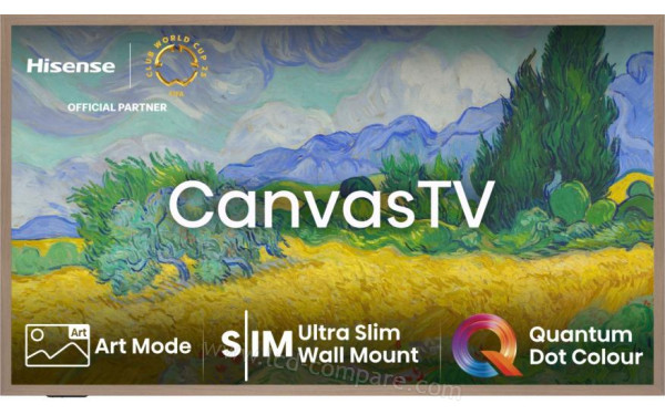 HISENSE Canvas 55S7NQ - Vue de face