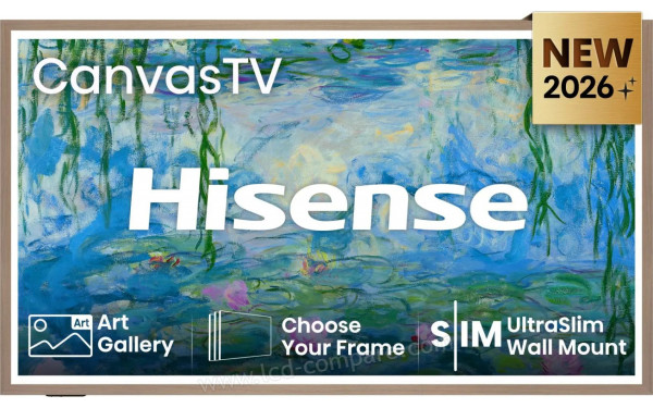 HISENSE Canvas 55S7S - Vue de face