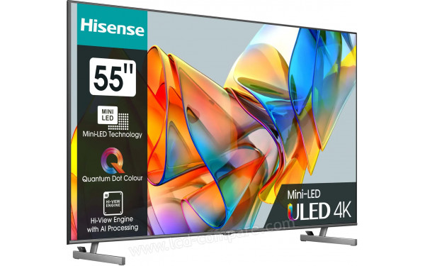 HISENSE 55U69KQ - Vue 3/4 gauche