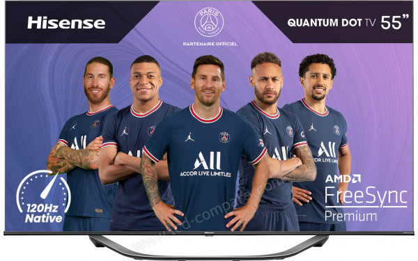 HISENSE 55U72HQ - Vue de face