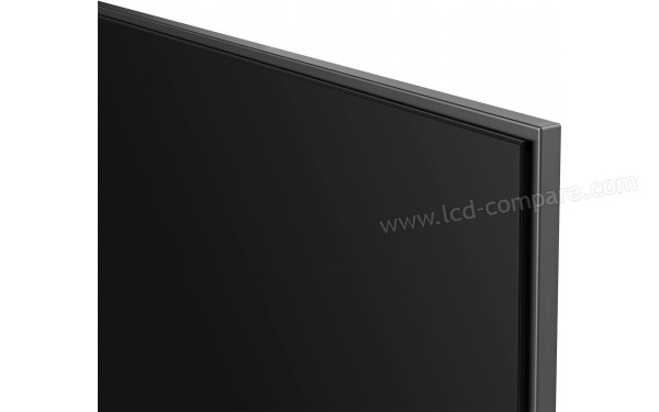 HISENSE 55U8GQ - Zoom sur le coin sup&eacute;rieur droit