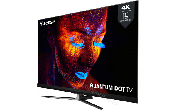 HISENSE 55U8QF - Vue 3/4 droite
