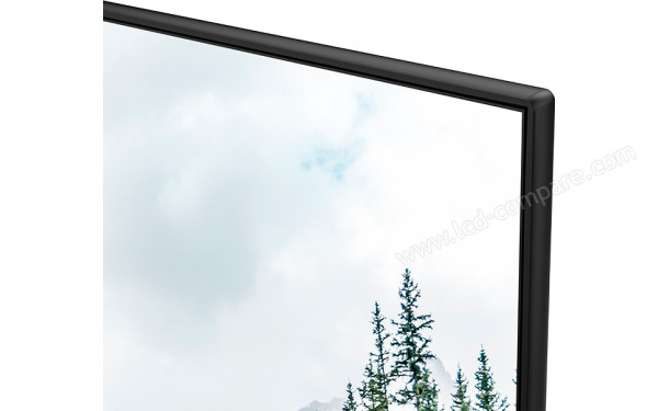 HISENSE 58A72GQ - Zoom sur le coin sup&eacute;rieur droit