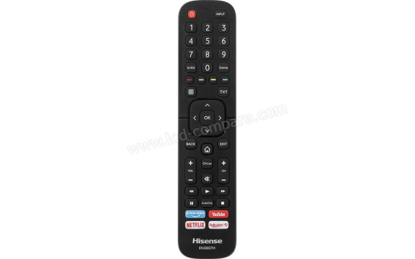 HISENSE 58BE5000F - T&eacute;l&eacute;commande