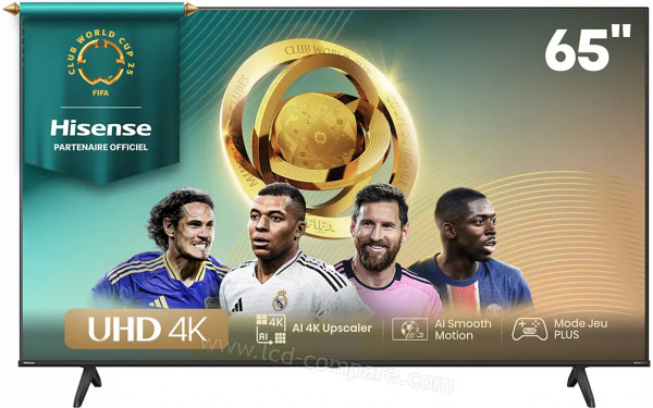 HISENSE 65A69Q - Vue de face