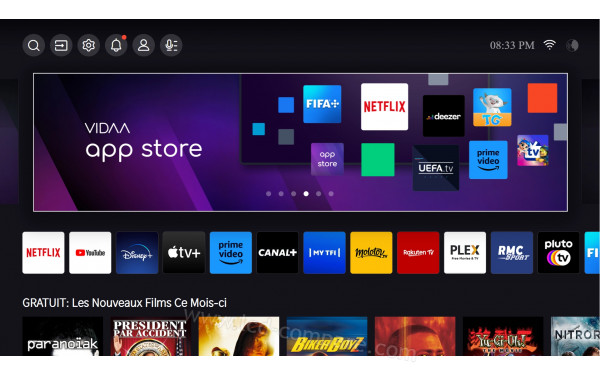 HISENSE 65A7NQ - Apps