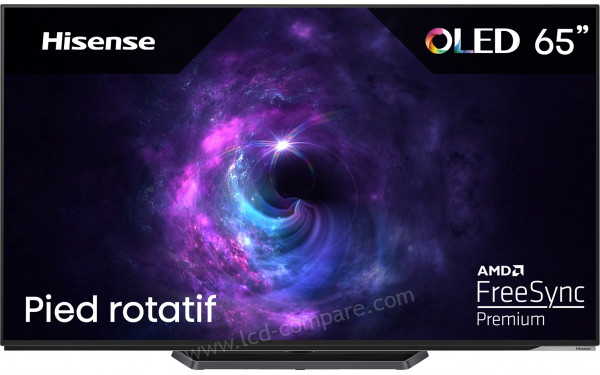 HISENSE 65A85H - Vue de face