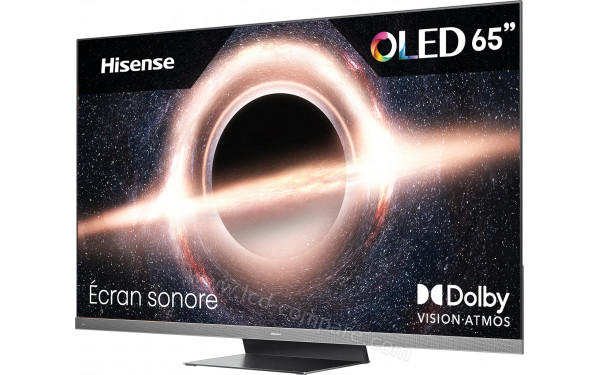 HISENSE 65A9H - Vue 3/4 droite