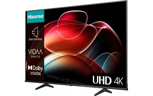 HISENSE 65E63QT - Vue 3/4 droite