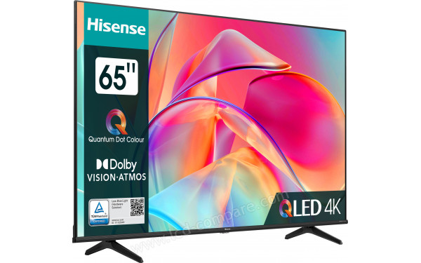 TV QLED 65 - HISENSE 65E77KQ, UHD 4K, Quad Core/MT9602, Smart TV