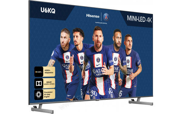 HISENSE 65U69KQ - Vue 3/4 gauche